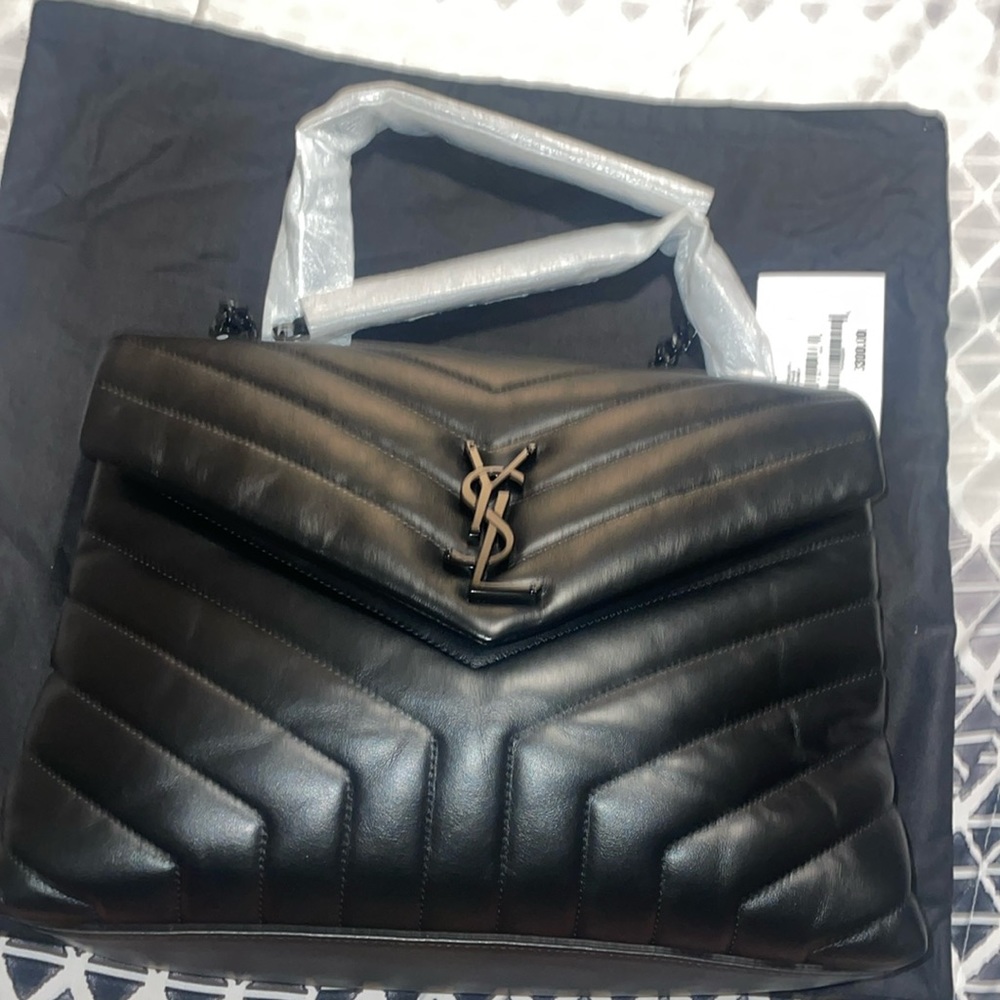 Sold Black Loulou Matelassé